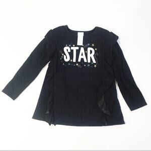 Girls STAR Sweatshirt Sz 5